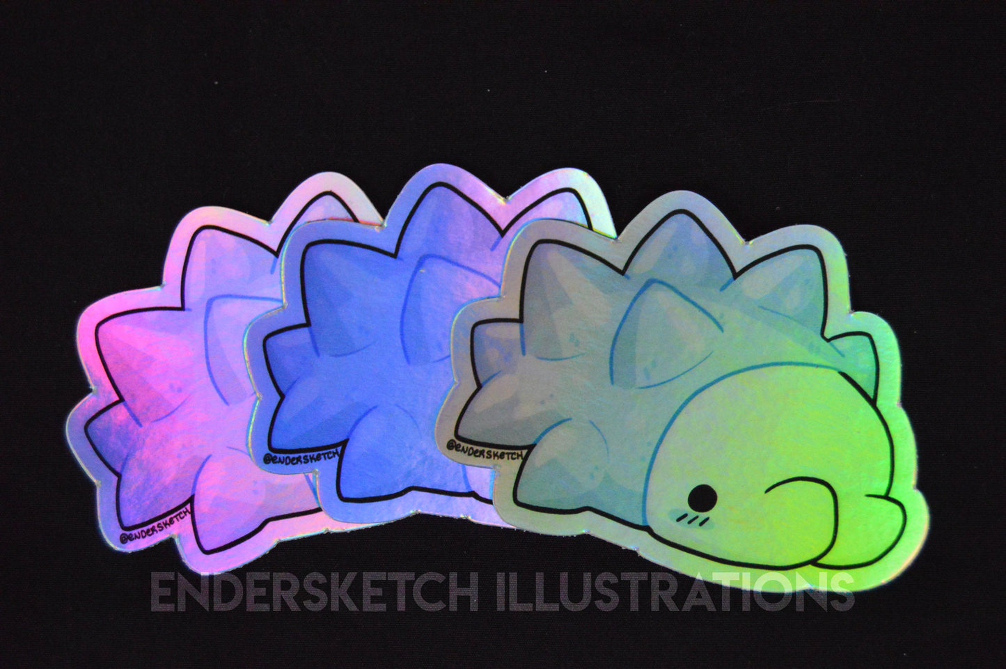 Holographic Snom Sticker
