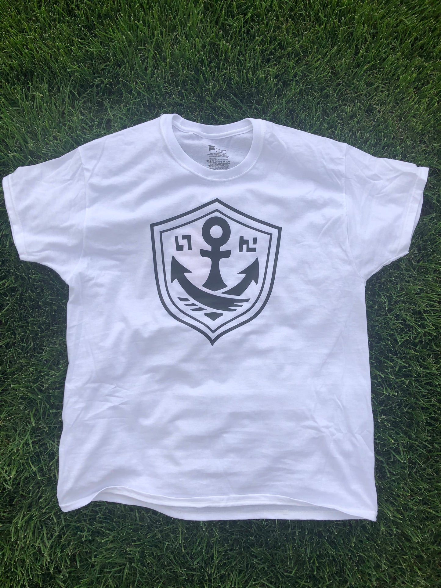 White Anchor T-Shirt - Splatoon 2